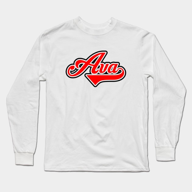 AVA Long Sleeve T-Shirt by Teebevies